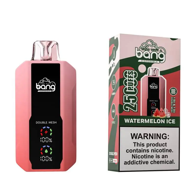 Bang 25000 Puffs 0% 2% 3% 5% Nic Disposable Vape Wholesale Watermelon Ice