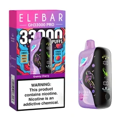 Elf Bar GH33000 Pro 33000 Puffs Disposable Vape Wholesale Granny Cherry