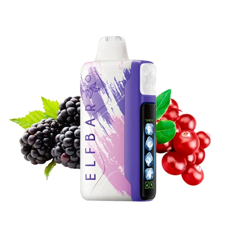 Elf Bar Ice King Einweg-E-Zigarette mit 30.000 Zügen – Großhandel – Brombeere-Cranberry