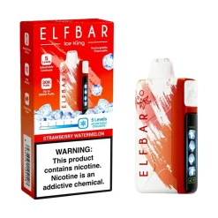 Elf Bar Ice King Einweg-E-Zigarette mit 30.000 Zügen – Großhandel – Erdbeer-Wassermelone