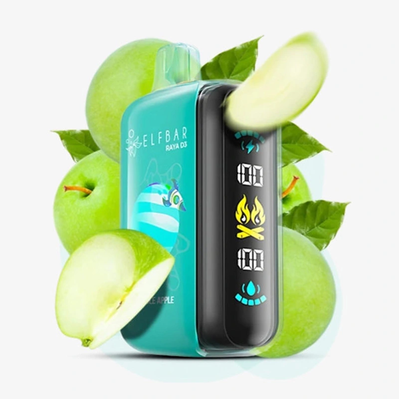 Elf Bar Raya D3 25000 Puffs Disposable Vape Wholesale Double Apple