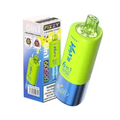 Fizzy MAX III 60000 Puffs 6 in 1 Disposable Vape Wholesale Mixed Berry & Kiwi Passion Fruit Guava & Strawberry Watermelon