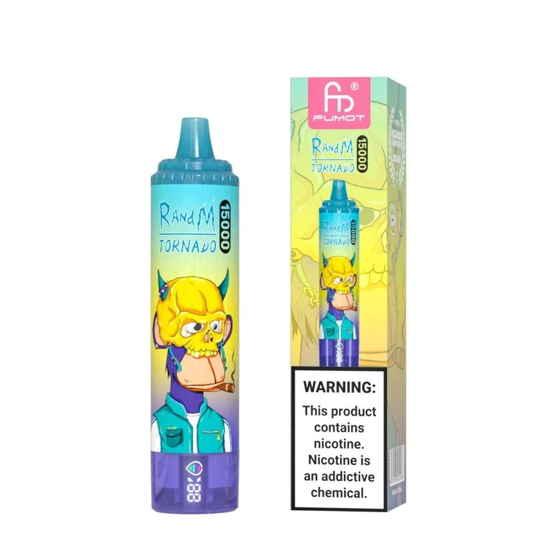 Fumot Randm Tornado 15000 Puffs Disposable Vape EU Warehouse grape ice