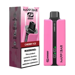 Happ Bar CK40000 40K Puffs Disposable Vape Wholesale Cherry Ice