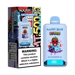 Happ Bar MT50000 50K Puffs Disposable Vape Wholesale Blue Strawberry Ice