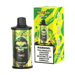 Razz Bar 15000 Puffs 2% 5% Nic Disposable Vape Wholesale lemon lime