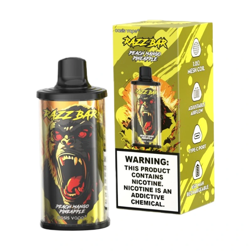 Razz Bar 15000 Puffs 2% 5% Nic Disposable Vape Wholesale