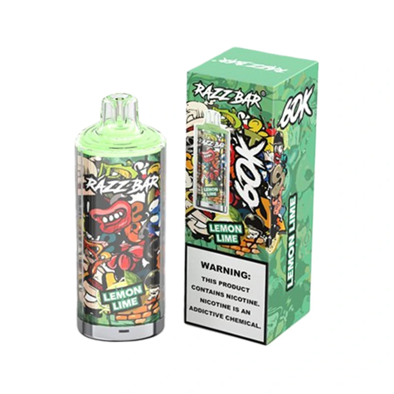 Razz Bar 60K Puffs 2% 5% Nicotine Disposable Vape Wholesale