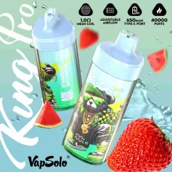 Vapsolo King Pro 40000 Puffs Disposable Vape Wholesale Strawberry Watermelon