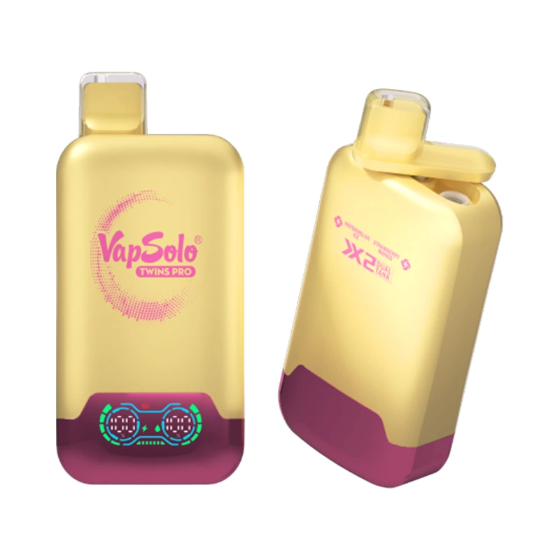 Vapsolo Twins Pro 50000 Puffs Disposable Vape Wholesale Watermelon Ice Strawberry Mango