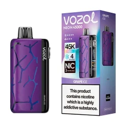 Vozol Neon 45K Puffs Disposable Vape Wholesale EU Warehouse Grape ice