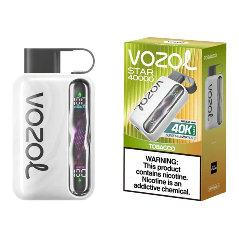 Vozol Star 40K Puffs Disposable Vape Wholesale EU Warehouse Tobacco