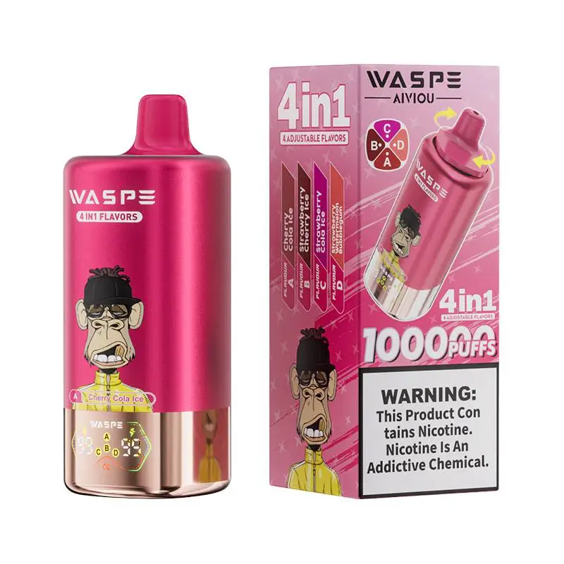 Waspe 4in1 100K Puffs 4 flavors Disposable Vape Wholesale