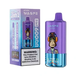 Waspe Aiviou 3in1 60000 Puffs Disposable Vape Wholesale Mixed Berries Gummy Bear Mixed Fruit 1