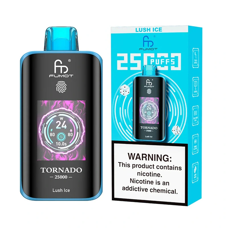 Fumot Tornado 25000 Puffs Touch Screen Disposable Vape 6