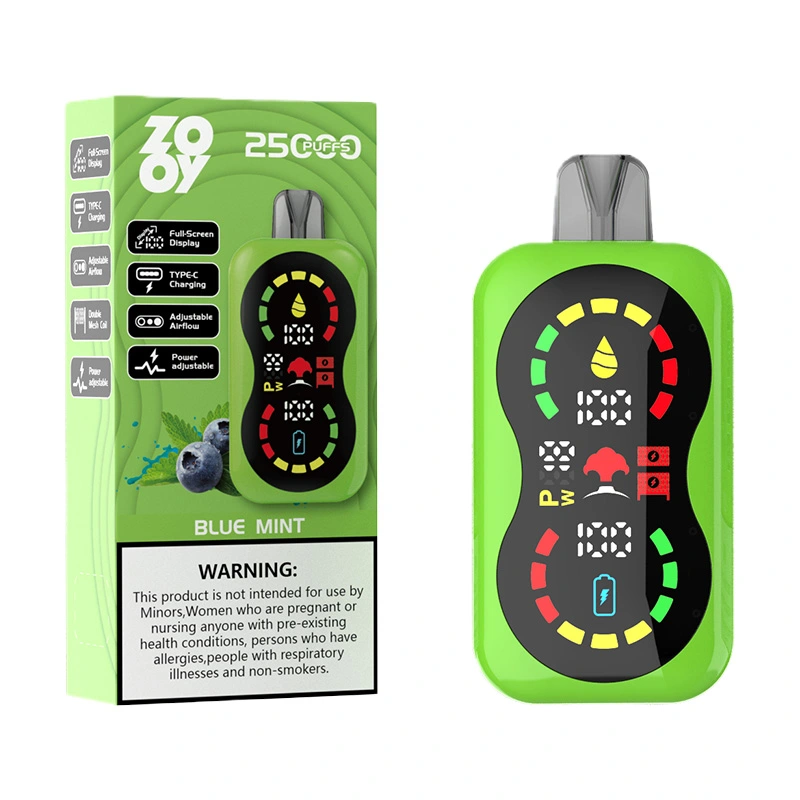 Zooy Blaze 25000 Puffs 0% 2% 3% 5% Nicotine Disposable Vape 8