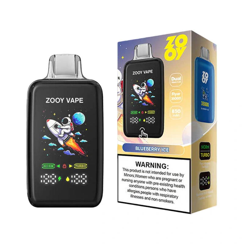 Zooy Flyer 35K Puffs 0% 2% 5% Nic Disposable Vape Wholesale 5