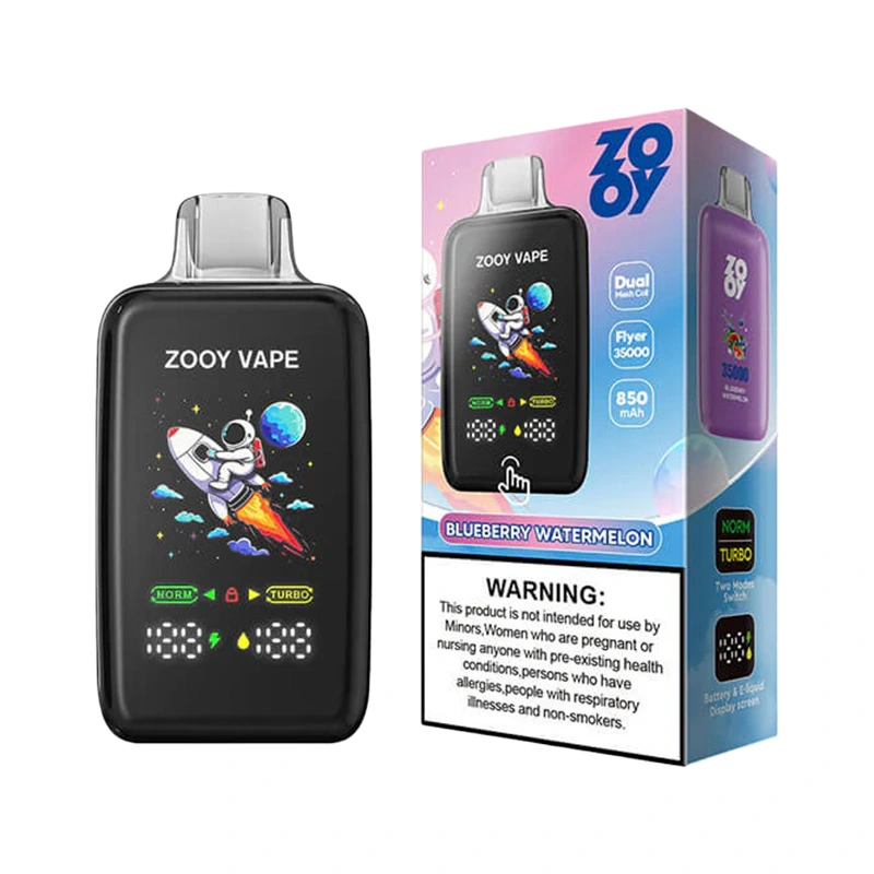 Zooy Flyer 35K Puffs 0% 2% 5% Nic Disposable Vape Wholesale 7