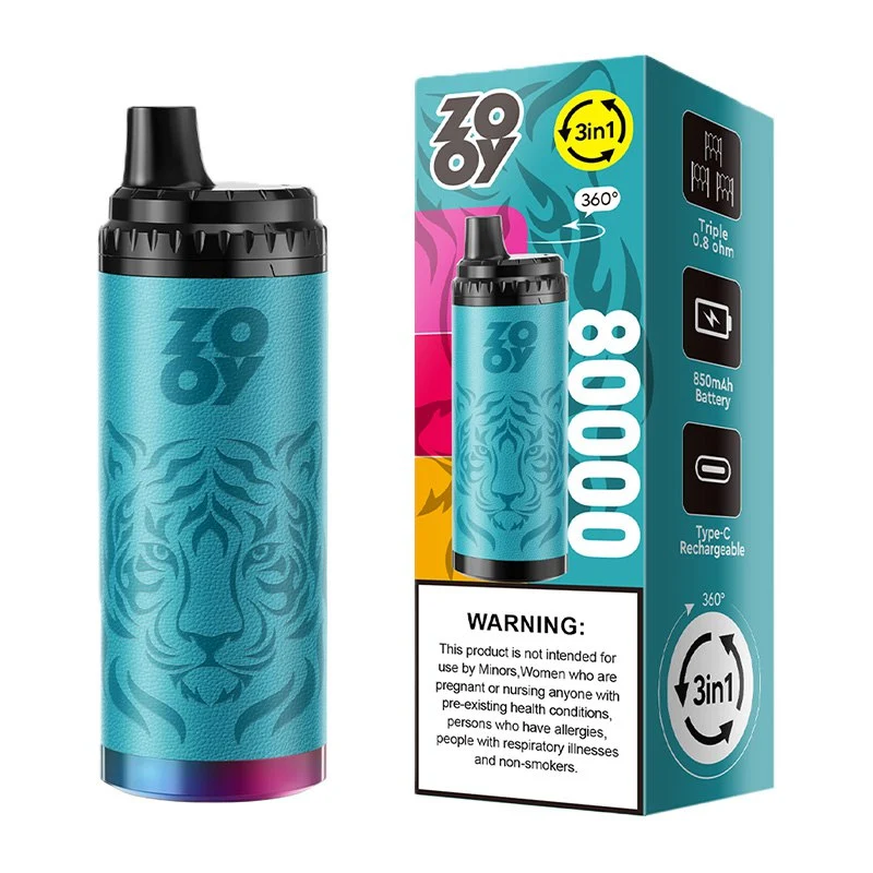 Zooy King 80K Puffs 3 in 1 Disposable Vape Wholesale