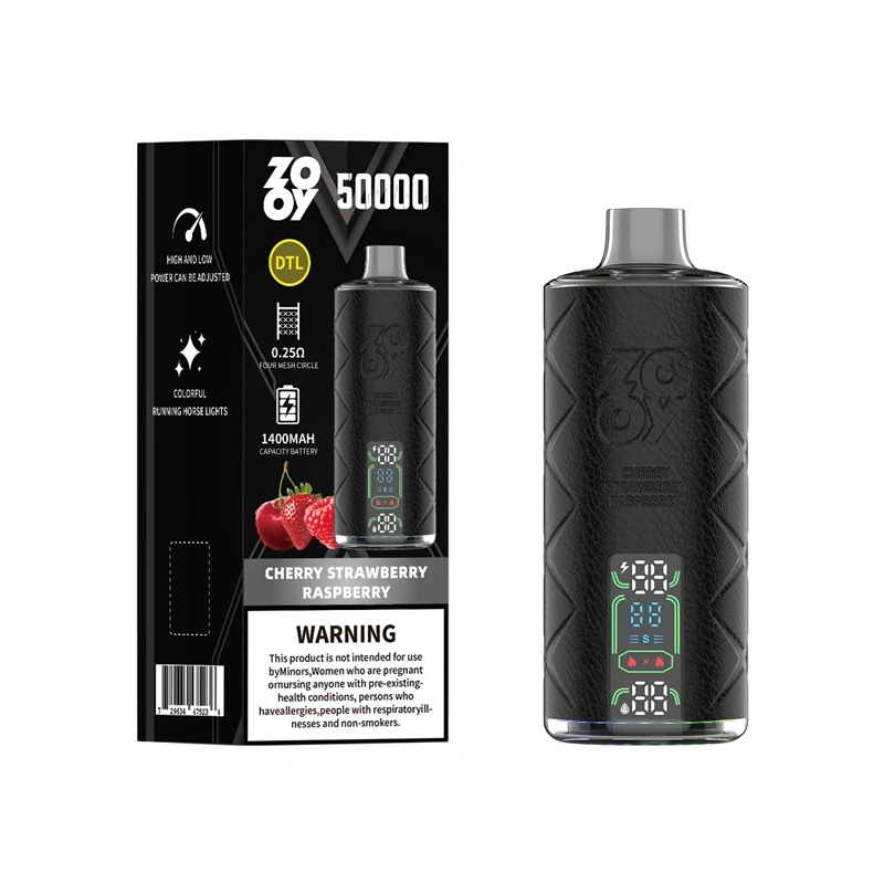 Zooy Shisha 50000 Puffs DTL Disposable Vape Wholesale 5
