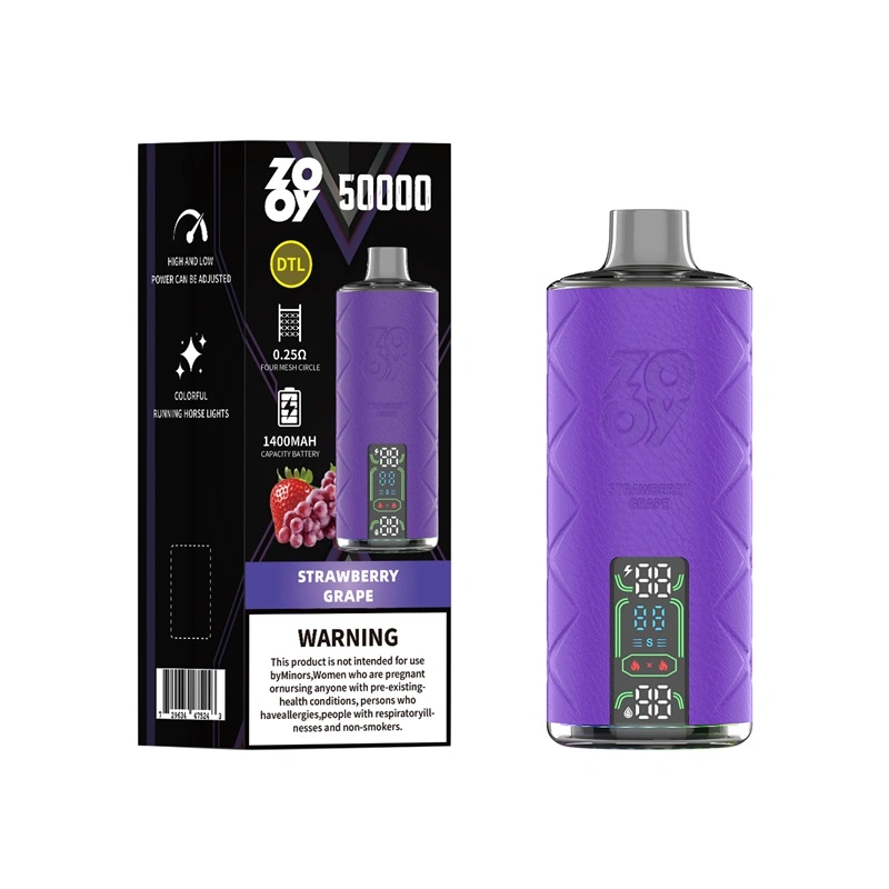 Zooy Shisha 50000 Puffs DTL Disposable Vape Wholesale 9