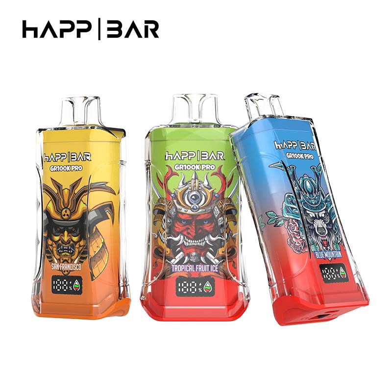 Happ Bar GR100K Pro 100000 Puffs Disposable Vape Wholesale Display