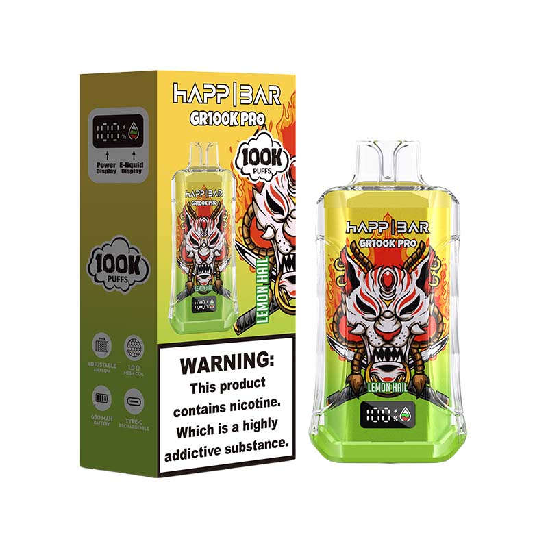 Happ Bar GR100K Pro 100000 Puffs Disposable Vape Wholesale