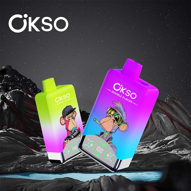 OKSO 60000 2 in 1 60K Puffs Double Flavors Disposable Vape Wolesale 5