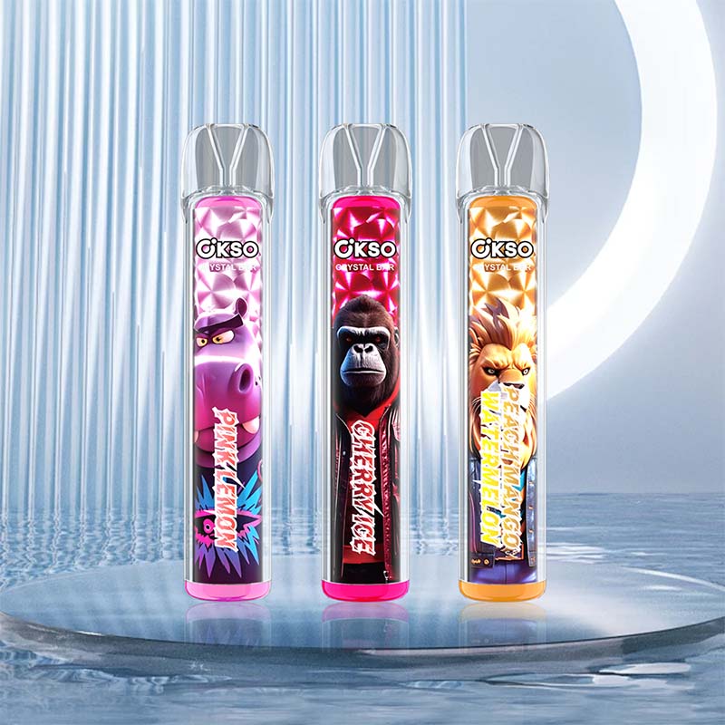 OKSO Crystal Bar 800 Puffs Disposable Vape Wholesale 3