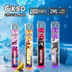 OKSO Crystal Bar 800 Puffs Disposable Vape Wholesale 5