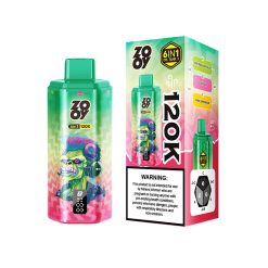Zooy 120K 6 in 1 120000 Puffs 6 Flavors Vape Wholesale 8