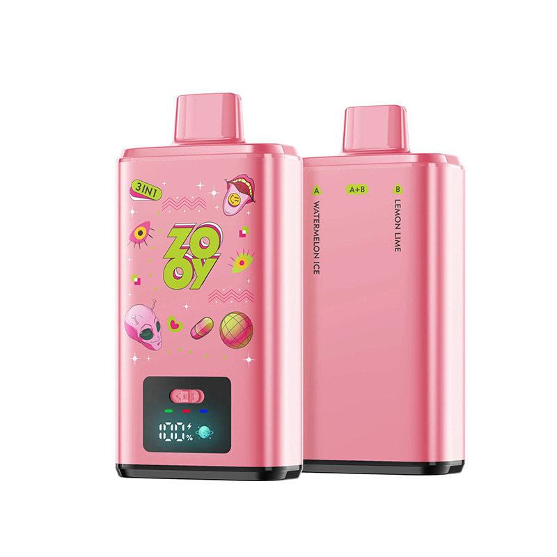 01 Watermelon Ice Zooy 3in1 150K Puffs Triple Flavor Disposable Vape Wholesale