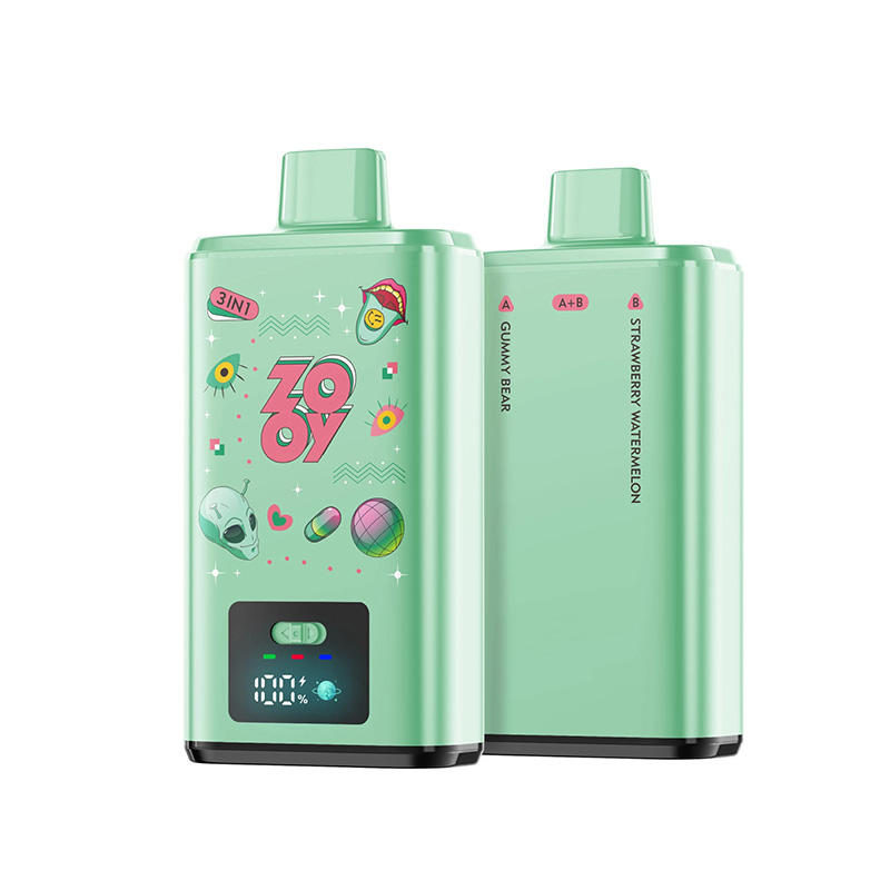 03 Gummy Bear Zooy 3in1 150K Puffs Triple Flavor Disposable Vape Wholesale