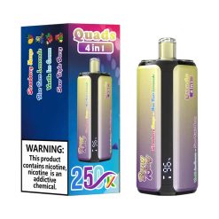 06 Strawberry Mango Bang King 250K Puffs 4 in 1 Disposable Vape Wholesale