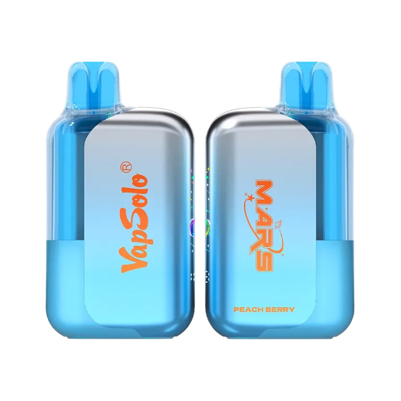 10 Peach berry Vapsolo Mars 50000 Puffs Dual Mode Disposable Vape Wholesale