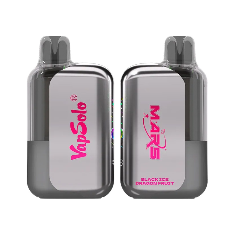 2 Blacke ice Dragon fruit Vapsolo Mars 50000 Puffs Dual Mode Disposable Vape Wholesale