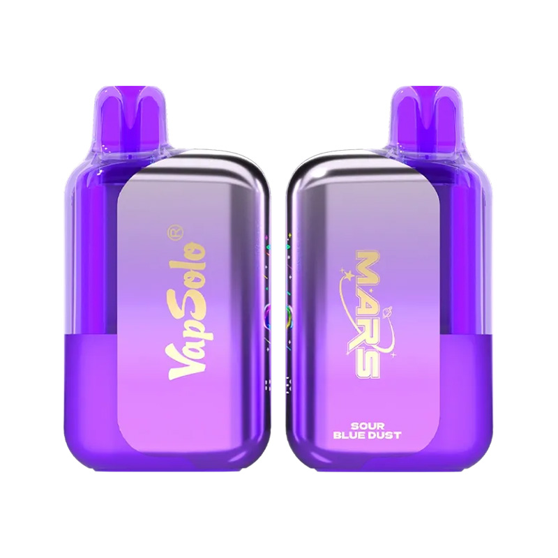 3 Sour Blue Dust Vapsolo Mars 50000 Puffs Dual Mode Disposable Vape Wholesale