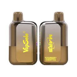 4 Strawberry Raspberry cherry ice Vapsolo Mars 50000 Puffs Dual Mode Disposable Vape Wholesale