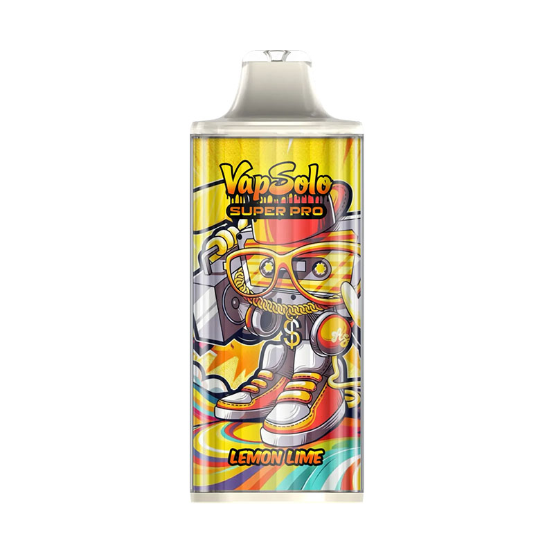 6 Lemon Lime Vapsolo Super Pro 30000 Puffs Disposable Vape Wholesale