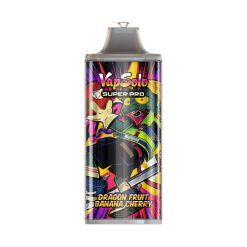 8 Dragon Fruit Banana Cherry Vapsolo Super Pro 30000 Puffs Disposable Vape Wholesale