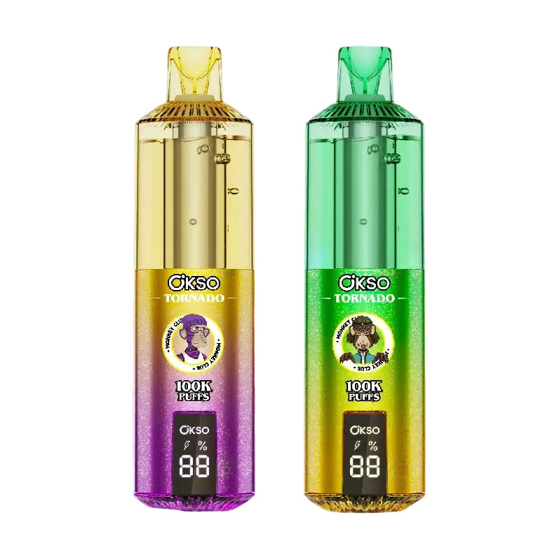 OKSO Tornado 100K Puffs: vendita all'ingrosso di sigarette elettroniche usa e getta