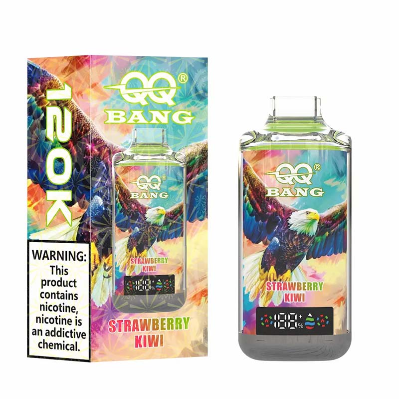 05 Strawberry Kiwi QQ Bang 120K Puffs Disposable Vape Wholesale