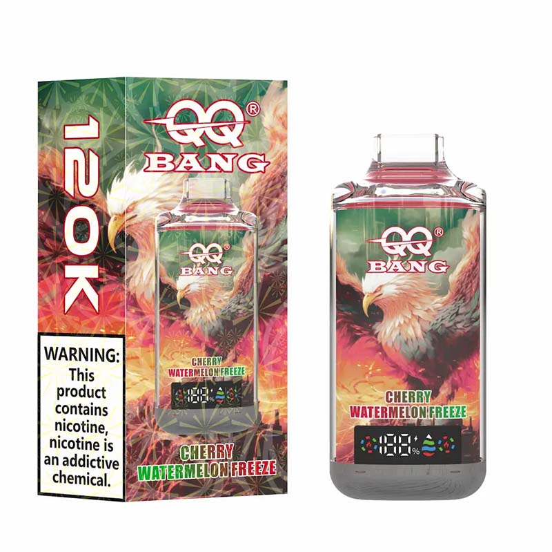 11 Cherry Watermelon Freeze QQ Bang 120K Puffs Disposable Vape Wholesale